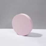 8 piezas cubo geométrico accesorios para fotos adornos decorativos plataforma de fotografía, Small Light Pink Cylinder
