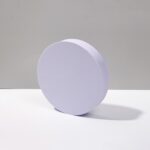 8 piezas cubo geométrico accesorios para fotos adornos decorativos plataforma de fotografía, Small Purple Cylinder