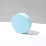 8 piezas cubo geométrico accesorios para fotos adornos decorativos plataforma de fotografía, Small Light Blue Cylinder