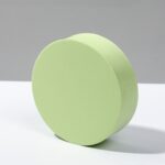 8 piezas cubo geométrico accesorios para fotos adornos decorativos plataforma de fotografía, Large Green Cylinder