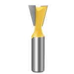 Cortador de cola de milano con mango de 1/2, fresa pequeña para grabado en madera, especificación:, 1/2x3/4mm