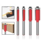 3 uds., fresadora de grabado para carpintería, máquina cortadora, cabezal cortador de aleación, 1/4x1/4mm - Imagen 4