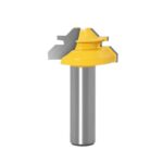 Máquina de grabado para carpintería Fresa Cuchillo para juntas de 45 grados, 1/2x1-3/8mm