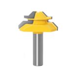Máquina de grabado para carpintería Fresa Cuchillo para juntas de 45 grados, 1/2x2mm