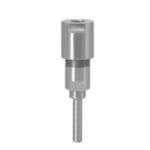 Convertidor de poste de extensión para máquina cortadora de grabado, 1/4mm To 1/4mm