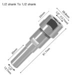 Convertidor de poste de extensión para máquina cortadora de grabado, 1/2mm To 1/2mm - Imagen 2