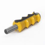 Cortador de línea de barandilla ciega, cortador de fresado de grabado para carpintería, 1/2 Inch Handle, 12mm Handle - Imagen 4