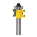 Cortador semicircular positivo con cojinete de 8 vástagos, máquina de grabado, cortador de carpintería, No. 1