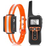 PaiPaitek PD529 Dispositivo de entrenamiento de perros con control remoto Dispositivo de control de voz Dispositivo antiladridos Dispositivo de entrenamiento de perros, PD529 (Orange)