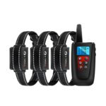 Paipaitek PD526-3 Dispositivo anti-ladrido Dog Electric Shock Colllar Capacitación Perro Control remoto Mascota Equipo de entrenamiento para mascotas