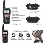PAIPAITEK PD529V-1 Capacitación de entrenamiento Dispositivo anti-ladrido Cuello de vibración 1000m Control remoto Distancia Distancia de la PET Suministros de entrenamiento - Imagen 3