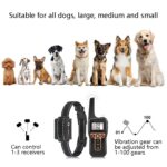 PAIPAITEK PD529V-1 Capacitación de entrenamiento Dispositivo anti-ladrido Cuello de vibración 1000m Control remoto Distancia Distancia de la PET Suministros de entrenamiento - Imagen 5