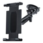 Autobús Camión Soporte para teléfono móvil Ventosa Soporte para teléfono móvil para automóvil, Folding Flat Back Clip
