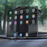 Autobús Camión Soporte para teléfono móvil Ventosa Soporte para teléfono móvil para automóvil, Folding Flat Back Clip - Imagen 4