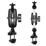 Soporte para cámara con soporte para grabadora de motociclismo, estilo:, KZ05 + KL04 + KD02