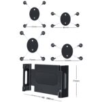 Soporte de mesa de instrumentos de coche adhesivo curvo Soporte de teléfono móvil de coche Abrazadera de plástico Estilo del brazo:, Large 4 Claw - Imagen 3