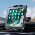 Soporte de mesa de instrumentos de coche adhesivo curvo Soporte de teléfono móvil de coche Abrazadera de plástico Estilo del brazo:, Plastic Clamp Arm - Imagen 2