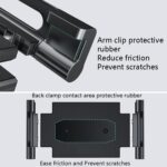 Soporte para reposacabezas de coche Soporte para teléfono móvil retrovisor para motocicleta Estilo:, Plate Clamp - Imagen 3