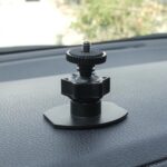 Mini cardán soporte para cámara escritorio soporte para teléfono móvil grabadora soporte para coche, 1/4 Screw Connector for GoPro - Imagen 2