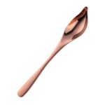 Cuchara de condimento de acero inoxidable para cocina doméstica, cuchara de montaje de cuchara de aceite con punta engrosada 304, Color:, Tip Oil Spoon (Rose Gold)