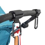 2 juegos de mosquetón extra resistente con gancho para cochecito, 2 Sets Stroller Sturdy Hook - Imagen 4