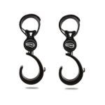 JOYREN 2 juegos de cochecito de bebé con gancho antideslizante y duradero, 2 Sets Stroller Hook