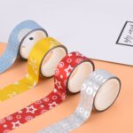 60 colores / caja brillo cinta fácil de desgarrar la cinta de bricolaje - Imagen 3
