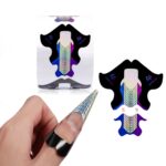 Soporte de papel para extensión de uñas con láser Symphony Soporte de papel para extensión de uñas con fototerapia en forma de pez, Extended 300 PCS / Roll