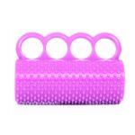 Dispositivo de agarre de silicona para entrenamiento de rehabilitación de fuerza de dedo para hemiplejia, Bola de agarre de masaje para dedos de adulto - Imagen 2
