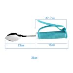 Cuchara de autoservicio antivibración flexible de acero inoxidable 304 para personas discapacitadas y mayores, Spoon - Imagen 3