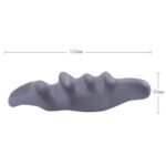 Dispositivo de fascia de masaje de relajación muscular masajeador de pulgar de silicona, Thumb Gray - Imagen 3