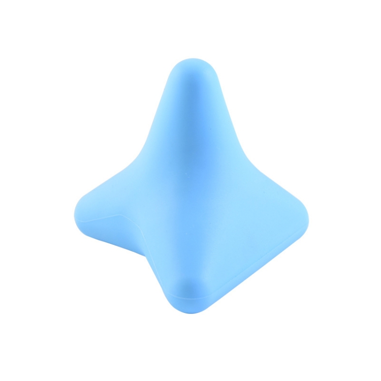 TBD0572082608.jpg Dispositivo de fascia de masaje de relajación muscular masajeador de pulgar de silicona, Quadratic Blue - Imagen 1