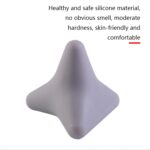 Dispositivo de fascia de masaje de relajación muscular masajeador de pulgar de silicona, Quadratic Blue - Imagen 4