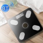 Báscula inteligente de salud con medición de grasa corporal en el hogar con báscula de peso Bluetooth, Battery Model