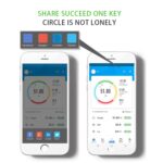 Báscula inteligente de salud con medición de grasa corporal en el hogar con báscula de peso Bluetooth, Battery Model - Imagen 6