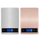 Báscula de cocina portátil USB A10-1, báscula de banco de peso de cuasi gramos para hornear alimentos en el hogar, 10kg / 1g(Rose Gold) - Imagen 2