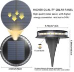 Lámpara LED enterrada subterránea A21, luz Solar para césped, luz para paisaje de jardín y patio al aire libre - Imagen 3