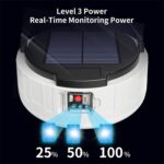 Luz de camping móvil de la luz del mercado nocturno de la luz de emergencia del hogar de 100W 37 LED, HB207, HB208 Solar Power, HB209 Solar Power With RC - Imagen 4