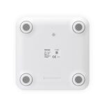 Escala electrónica elegante del peso de Bluetooth del hogar de la escala de la grasa corporal 8066, Battery Style(White) - Imagen 3