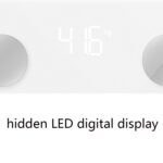 Escala electrónica elegante del peso de Bluetooth del hogar de la escala de la grasa corporal 8066, Charging Style(White) - Imagen 4
