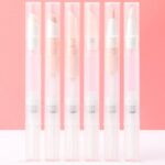 5 uds. De base líquida, muestra pequeña, pluma de recarga, botella de recarga de vacío rotativa portátil de viaje, Flocking Type/3ml - Imagen 6