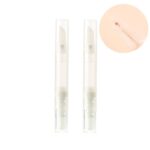5 uds. De base líquida, muestra pequeña, pluma de recarga, botella de recarga de vacío rotativa portátil de viaje, Silicone Type / 5ml
