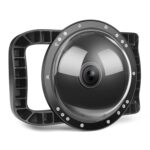 XTGP546 Puerto de cúpula Cámara de cámara de buceo bajo el agua Funda de alojamiento de cubierta transparente para DJI OSMO Acción - Imagen 2