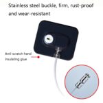 2 PCS Cerradura de seguridad para niños Cerradura protectora de gran altura, FQ3 Black Square, FQ3 White Square, FQ2 Black Square, FQ2 White Square - Imagen 4