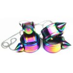 Anillo de autodefensa de acero inoxidable, herramienta de protección personal EDC para exteriores, 2 uds. - Imagen 4