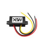 XWST Módulo de alimentación reductor para vehículo convertidor de CC de 12/24 V a 5 V, especificación:, 12V to 5V 3A Small Rubber Shell