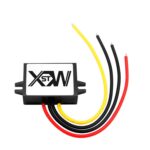 XWST Módulo de alimentación reductor para vehículo convertidor de CC de 12/24 V a 5 V, especificación:, 12/24V To 5V 8A Medium Rubber Shell