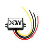 XWST Módulo de alimentación reductor para vehículo convertidor de CC de 12/24 V a 5 V, especificación:, 12/24V To 5V 10A Medium Rubber Shell