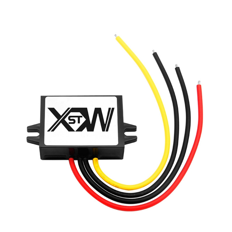 TBD0572132505.jpg XWST Módulo de alimentación reductor para vehículo convertidor de CC de 12/24 V a 5 V, especificación:, 12/24V To 5V 10A Medium Rubber Shell - Imagen 1