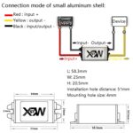 XWST Módulo de alimentación reductor para vehículo convertidor de CC de 12/24 V a 5 V, especificación:, 12/24V To 5V 5A Small Aluminum Shell - Imagen 4